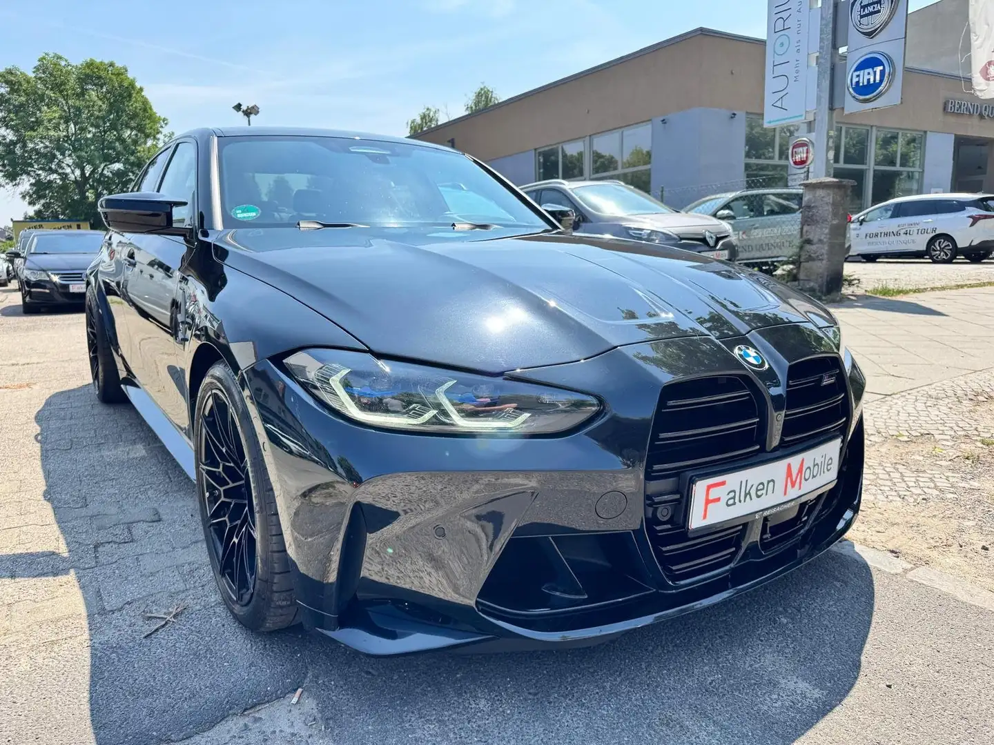 BMW M3 Competition + Leder+Klima+HeadUp+HK Sound+Navi Nero - 1