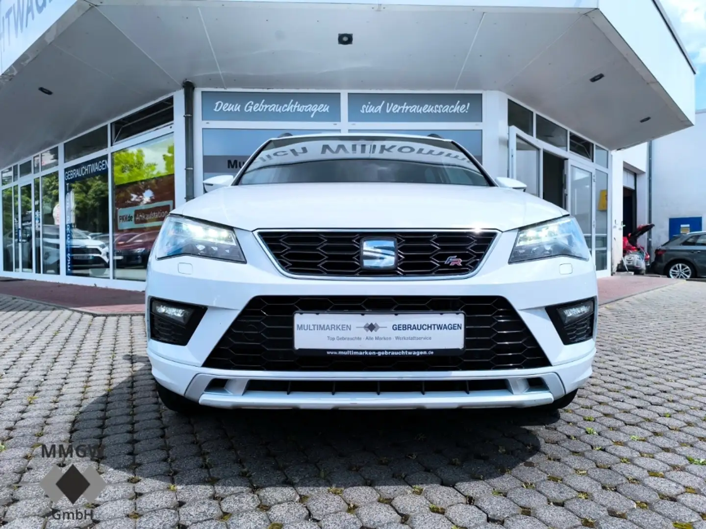 SEAT Ateca FR 4Drive 1.5 TSI ACT EU6d-T AHK/Navi/LED/ACC/Soun Weiß - 2