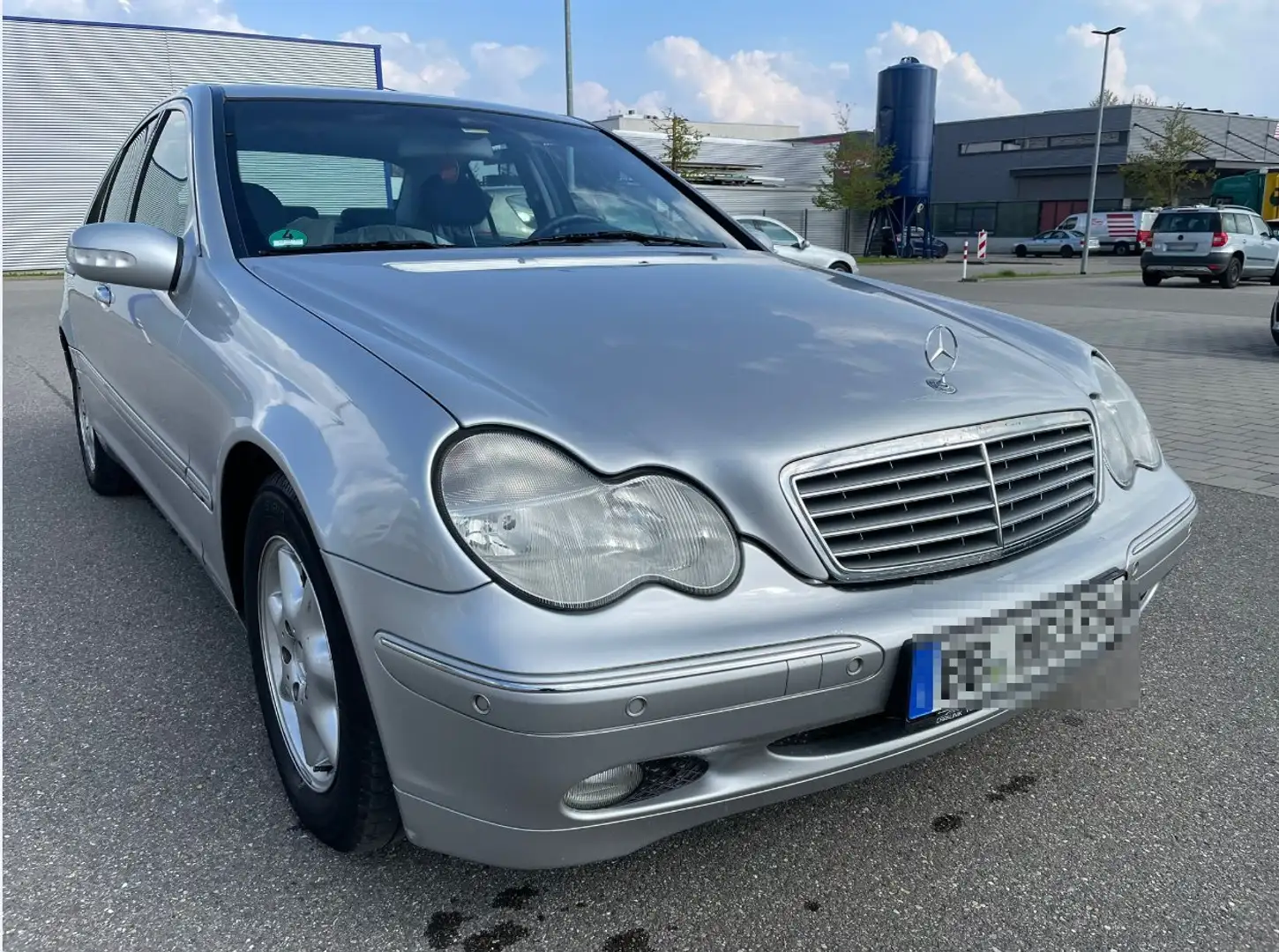 Mercedes-Benz C 200 CDI Elegance Silber - 2