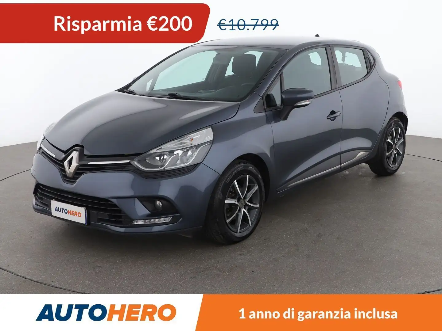 Renault Clio 1.5 dCi Energy Life 75 CV Grigio - 1