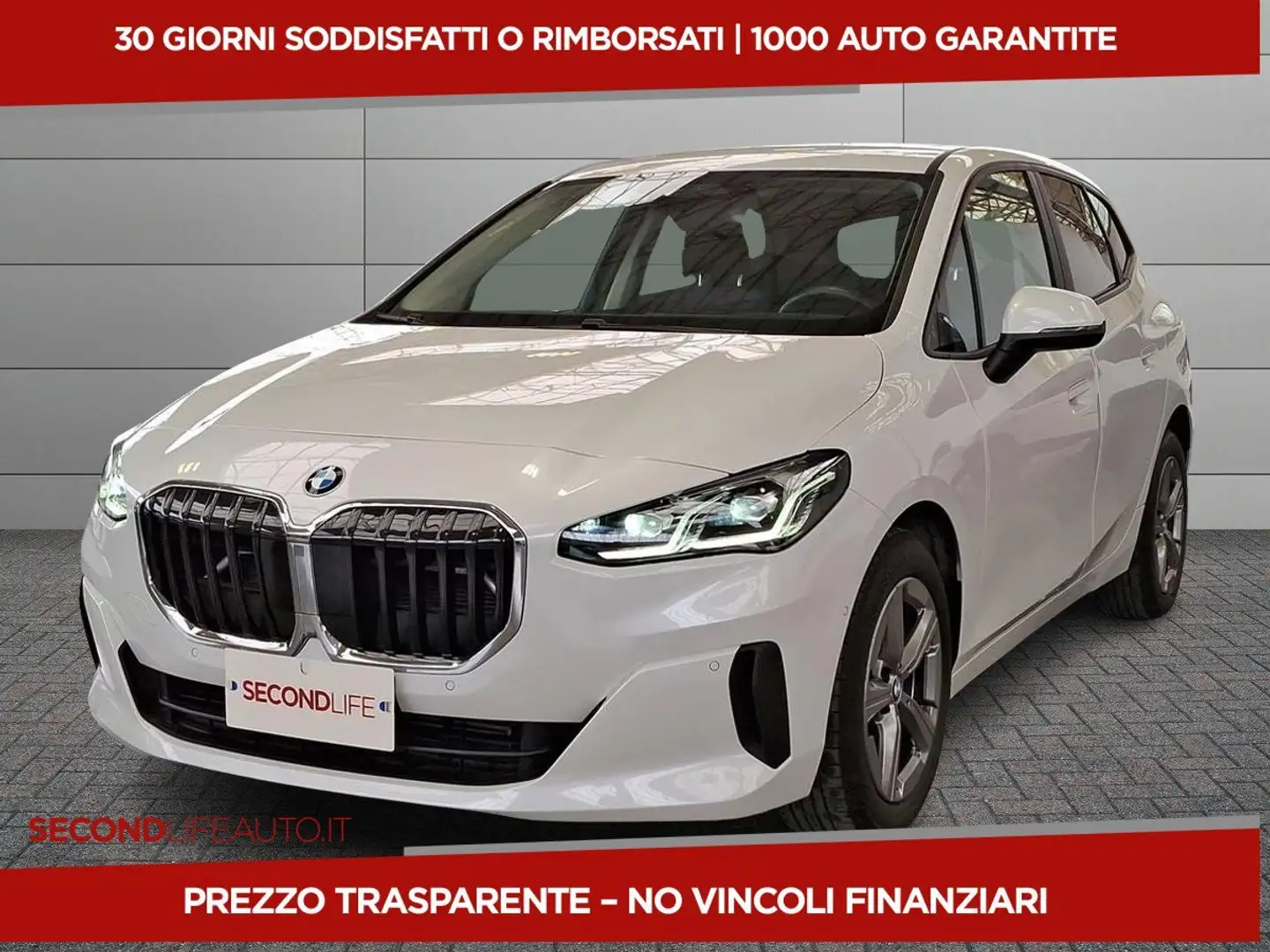 BMW 220 220i Active Tourer mhev 48V auto Blanc - 1