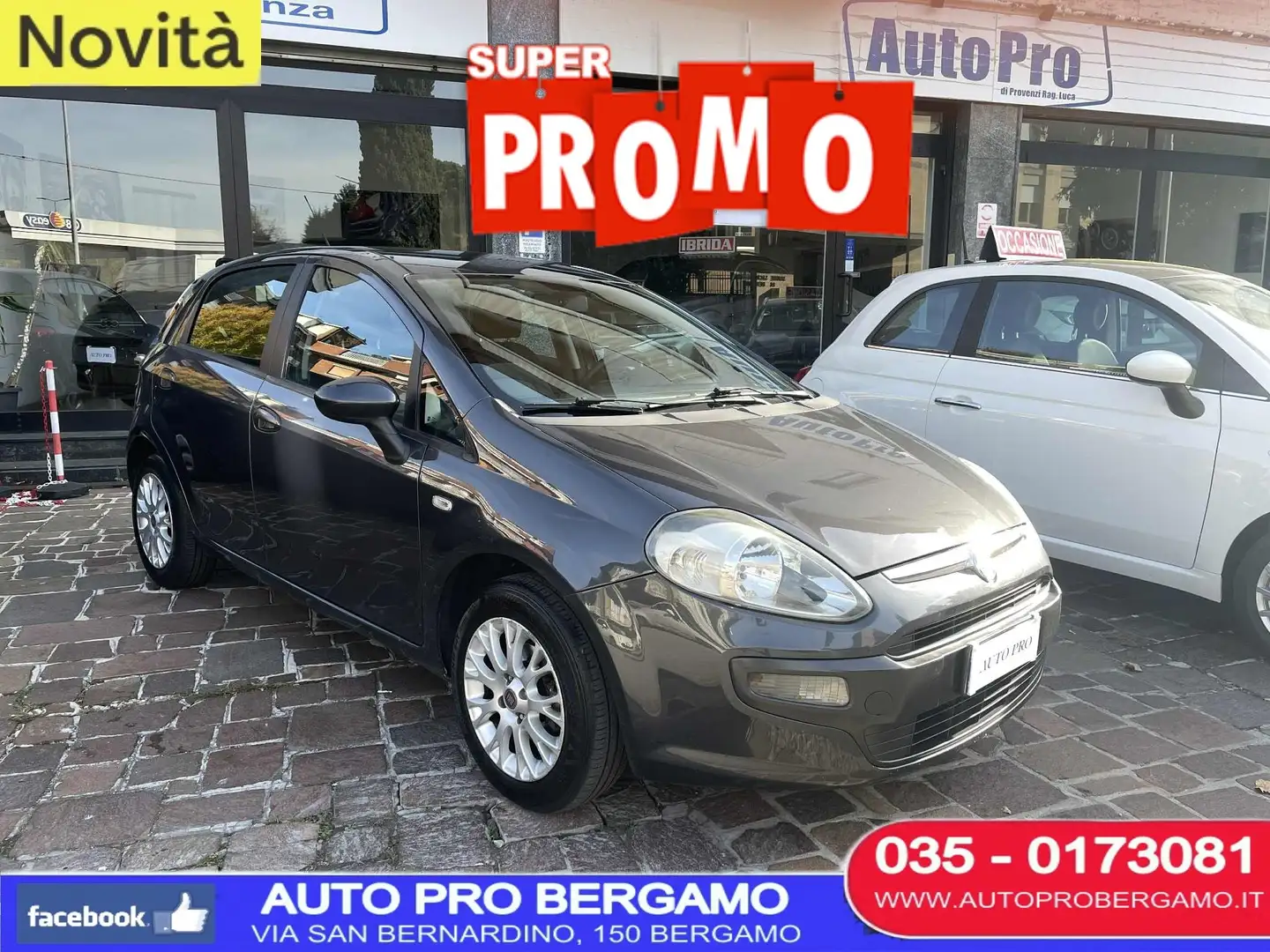 Fiat Grande Punto Grande Punto 5p 1.2 Dynamic ACCESSORIATA Grigio - 1