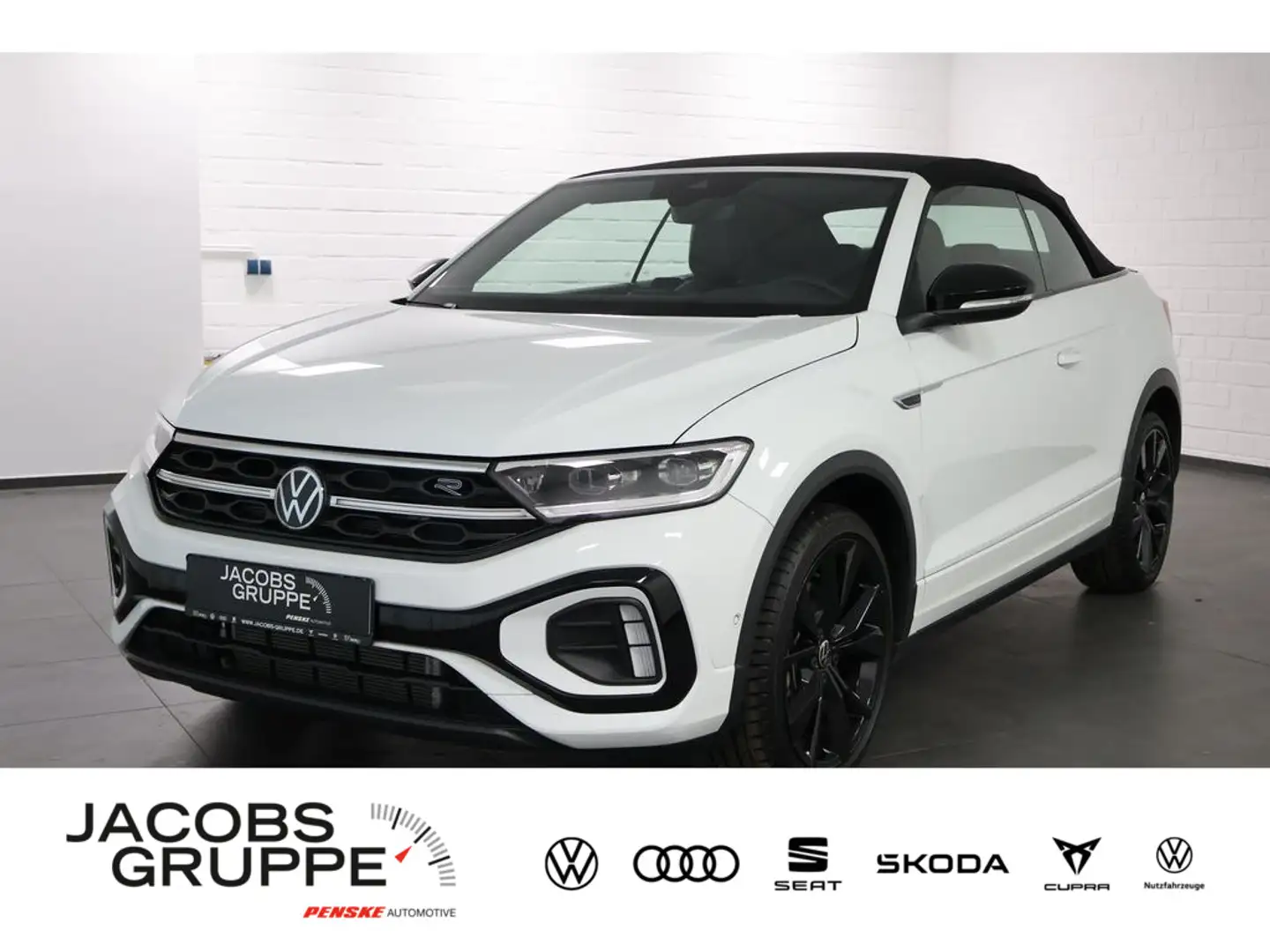 Volkswagen T-Roc Cabriolet 1.5 TSI R-Line "Black Style" Weiß - 1