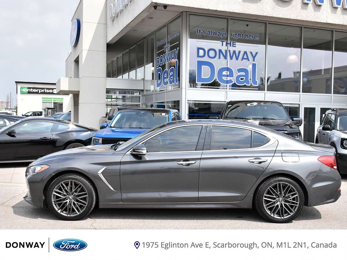 2019 Genesis G70 AS-IS | AWD | 4CYL  | LEATHER | ROOF | NO ACCIDENT — снимка 1