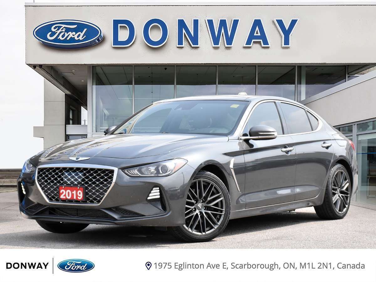 2019 Genesis G70 AS-IS | AWD | 4CYL  | LEATHER | ROOF | NO ACCIDENT
