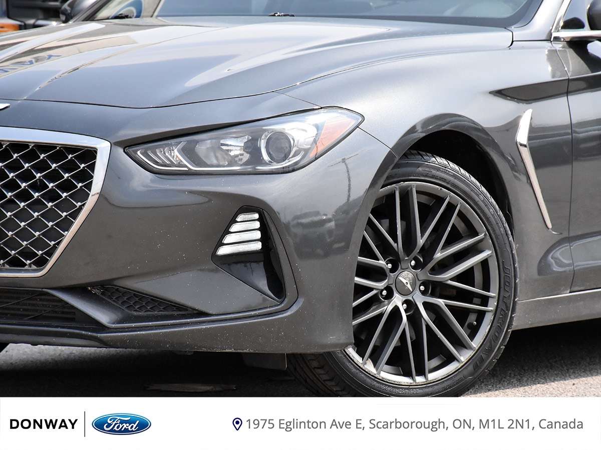 2019 Genesis G70 AS-IS | AWD | 4CYL  | LEATHER | ROOF | NO ACCIDENT — снимка 1