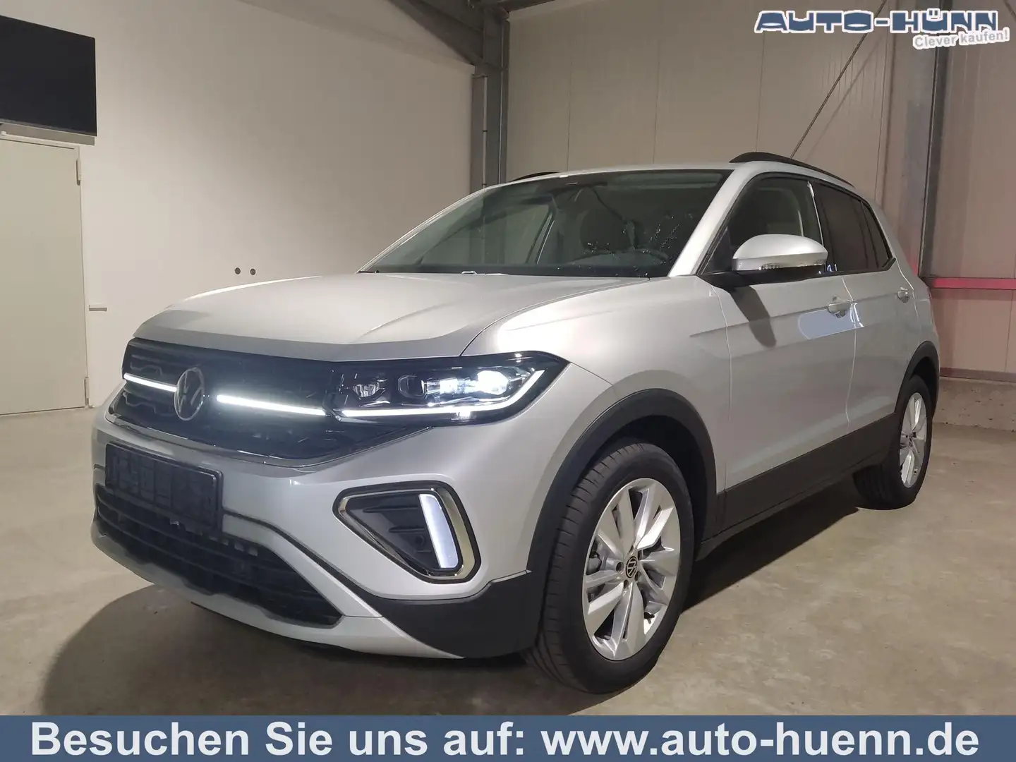 Volkswagen T-Cross Exclusive 1.0 TSI 116 PS DSG AppleCarPlay-Andro... Argent - 1