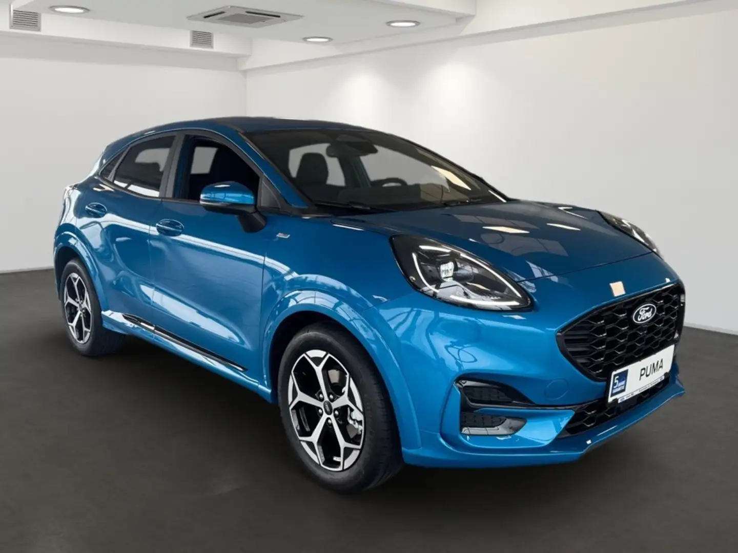 Ford Puma 1,0 EcoBoost Hybrid ST-Line Blau - 2