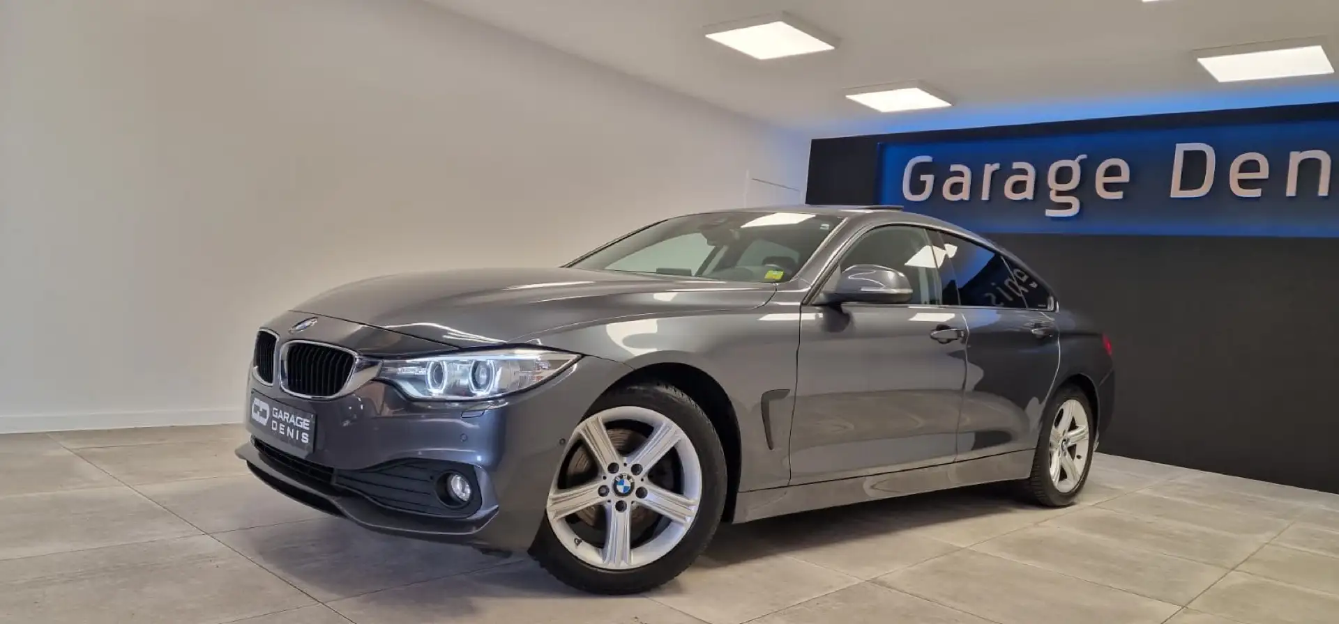BMW 420 d**PACK SPORT**GPS+CAMERA**CUIR**LED**TOIT-OUVRANT Grey - 1