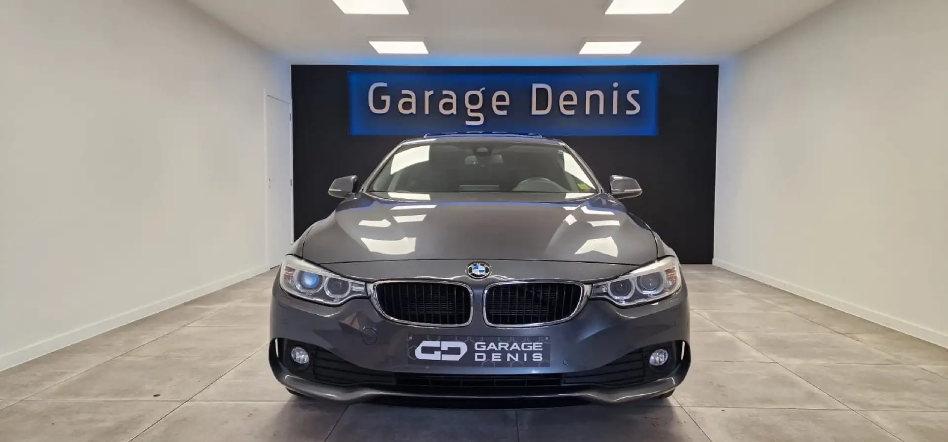 BMW 420 d**PACK SPORT**GPS+CAMERA**CUIR**LED**TOIT-OUVRANT Grey - 2