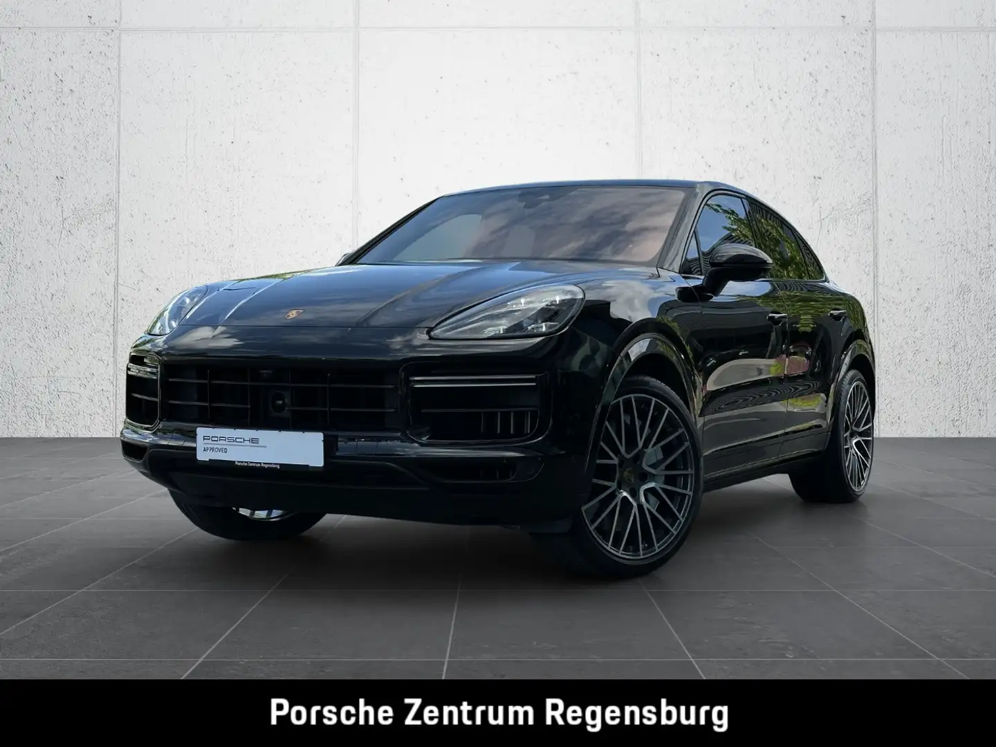 Porsche Cayenne Turbo Coupé Burmester 360° Sitzbel. Schwarz - 2