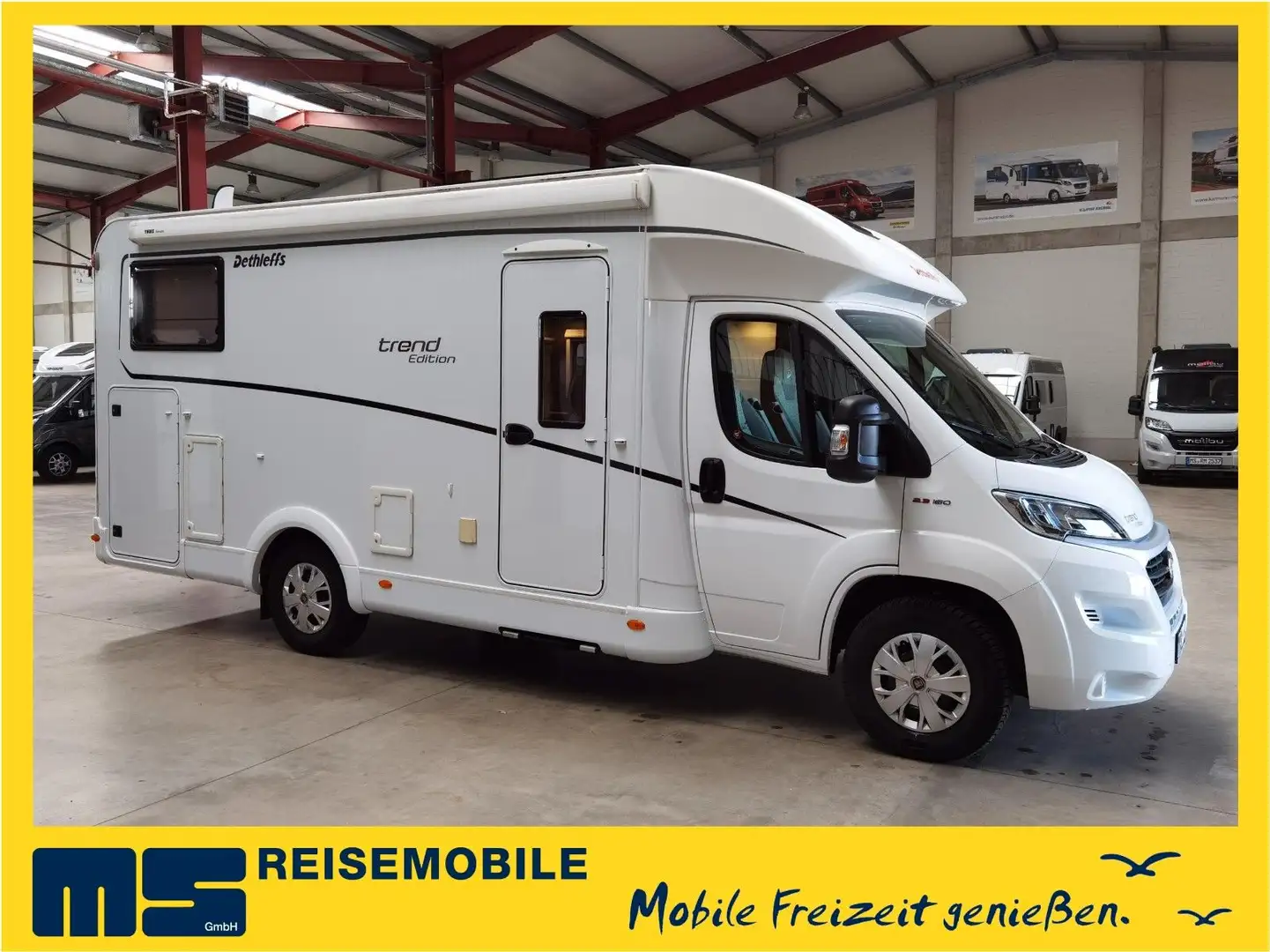 Dethleffs TREND EDITION T 6717 / 160PS/ 1.HD/ EINZELBETTEN Blanc - 1