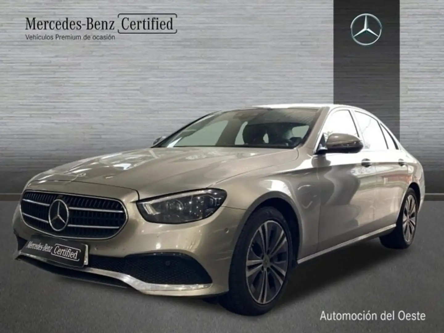 Mercedes-Benz E 400 d 4matic avantgarde (euro 6d) Argent - 1