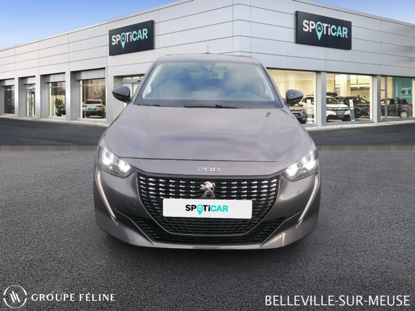Peugeot 208 1.2 PureTech 75ch S\u0026S Style Grijs - 2