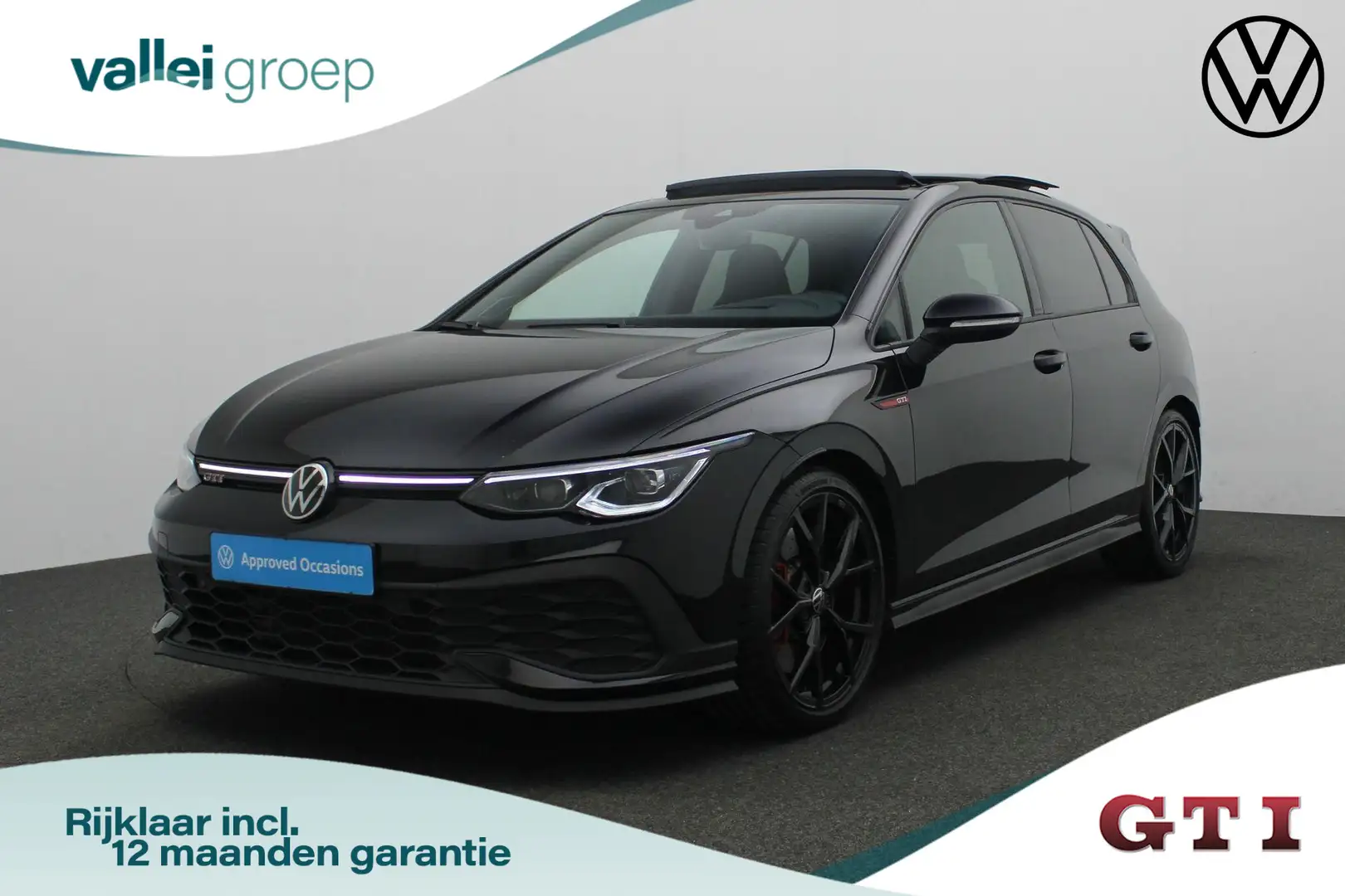 Volkswagen Golf GTI 2.0 TSI 300PK DSG Clubsport | Panoramadak | IQ Lig Zwart - 1