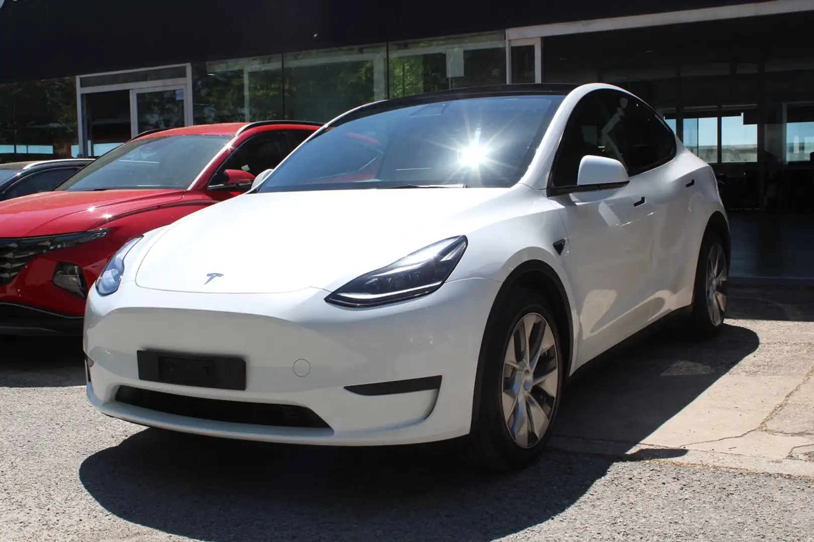 Tesla Model Y Tracción Trasera RWD Blanco - 2