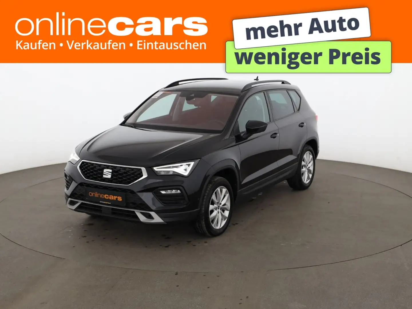 SEAT Ateca 1.5 TSI Style LED AHK RADAR NAVI ASSIST PDC Schwarz - 1