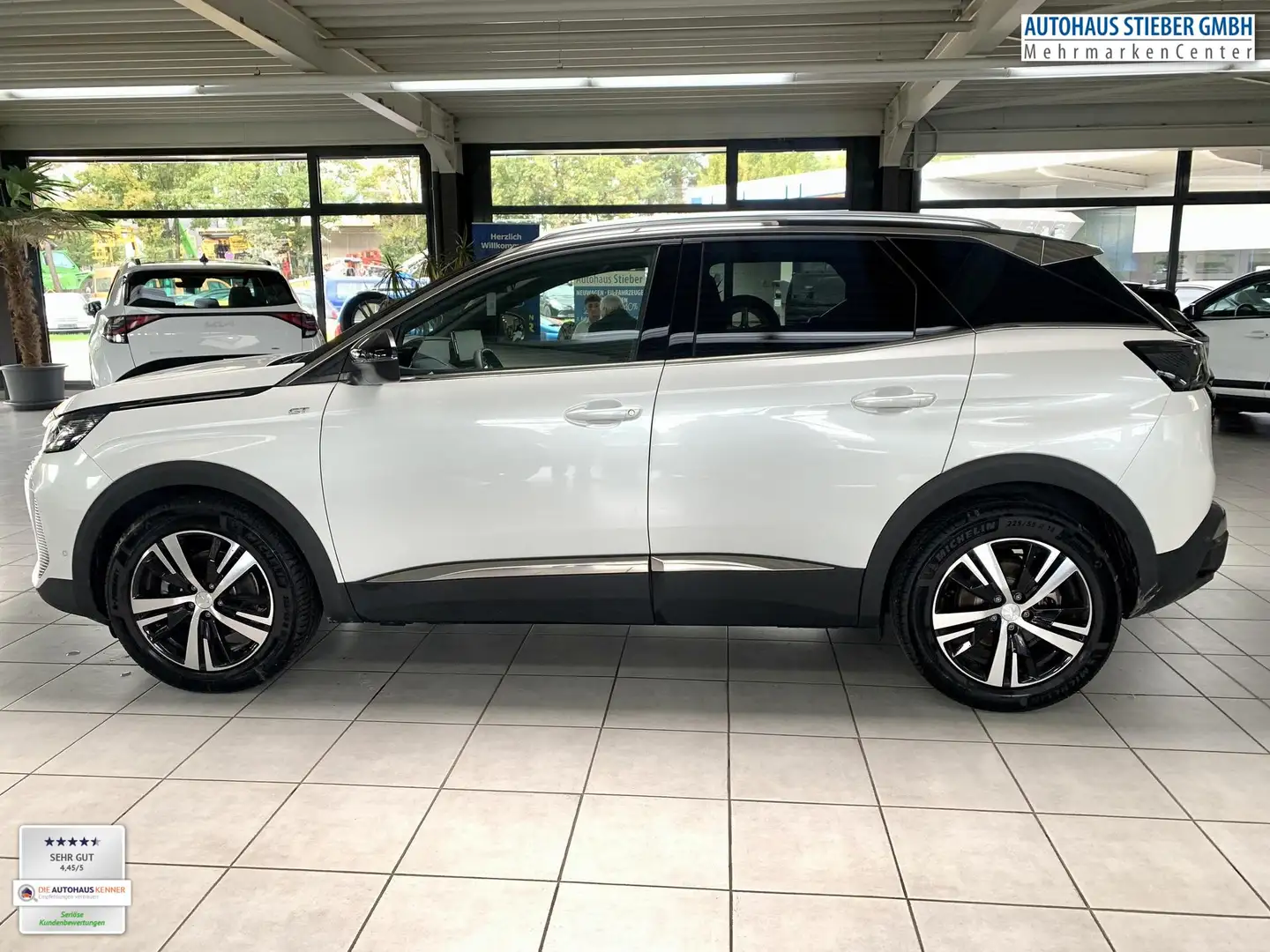 Peugeot 3008 Hybrid 136 GT SHZ+NAVI+EPH+360°CAM 100 kW (136 ... Blanc - 2
