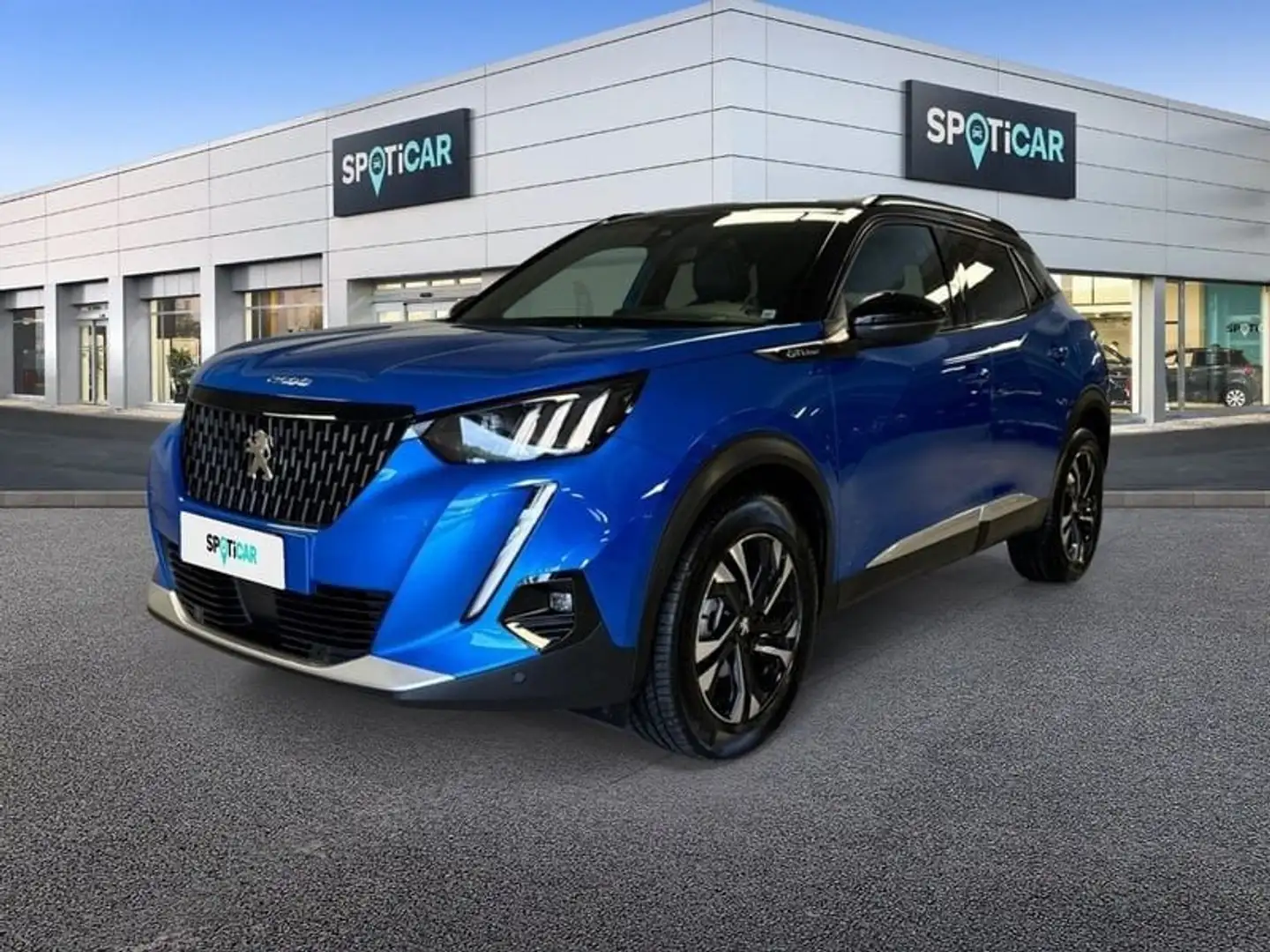 Peugeot 2008 PureTech 130 EAT8 GT Line S/S aut. Bleu - 1