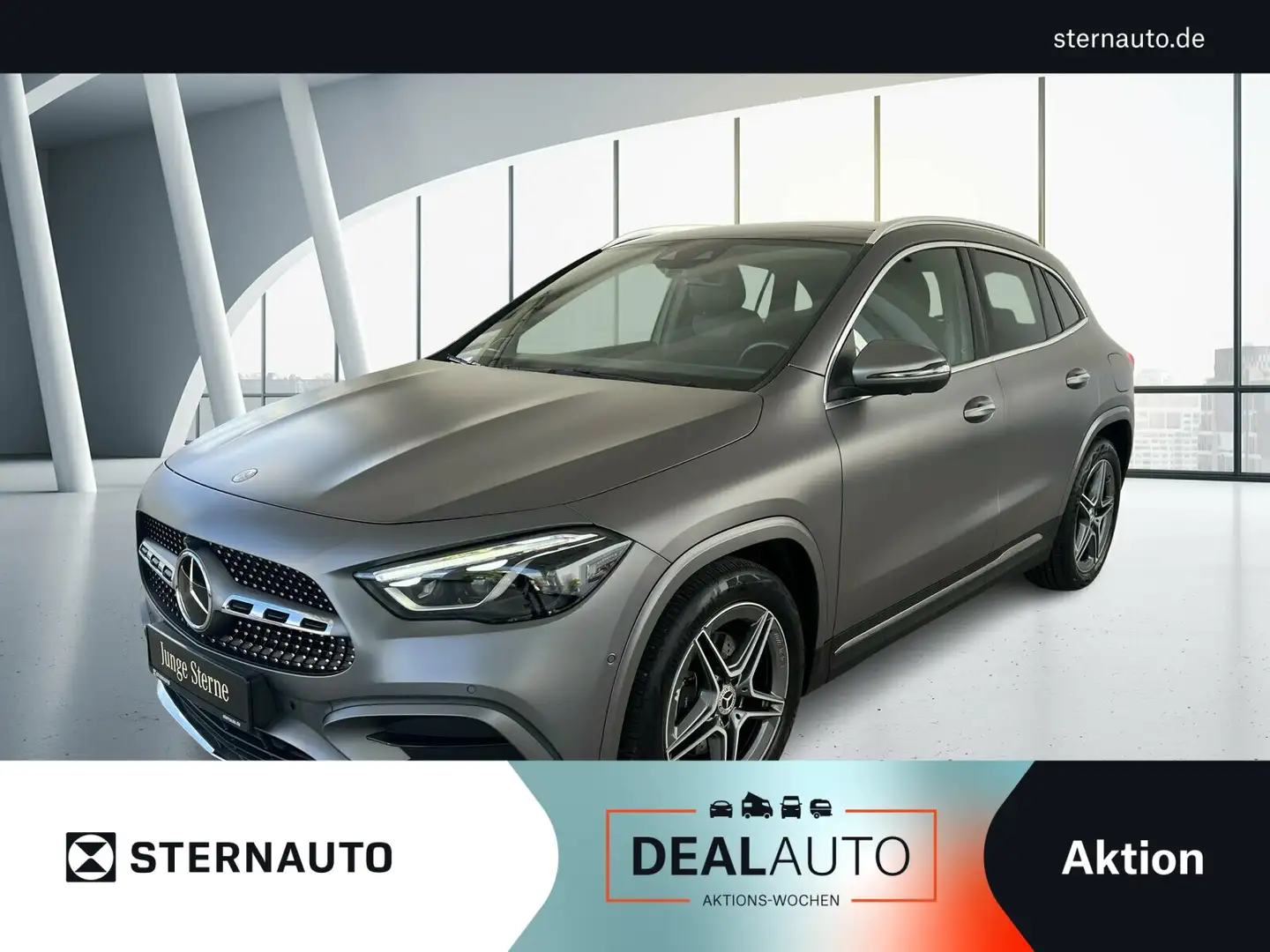 Mercedes-Benz GLA 220 GLA 220 d 4M AMG Line/Pano-Dach/Distronic/Kamera Gris - 1