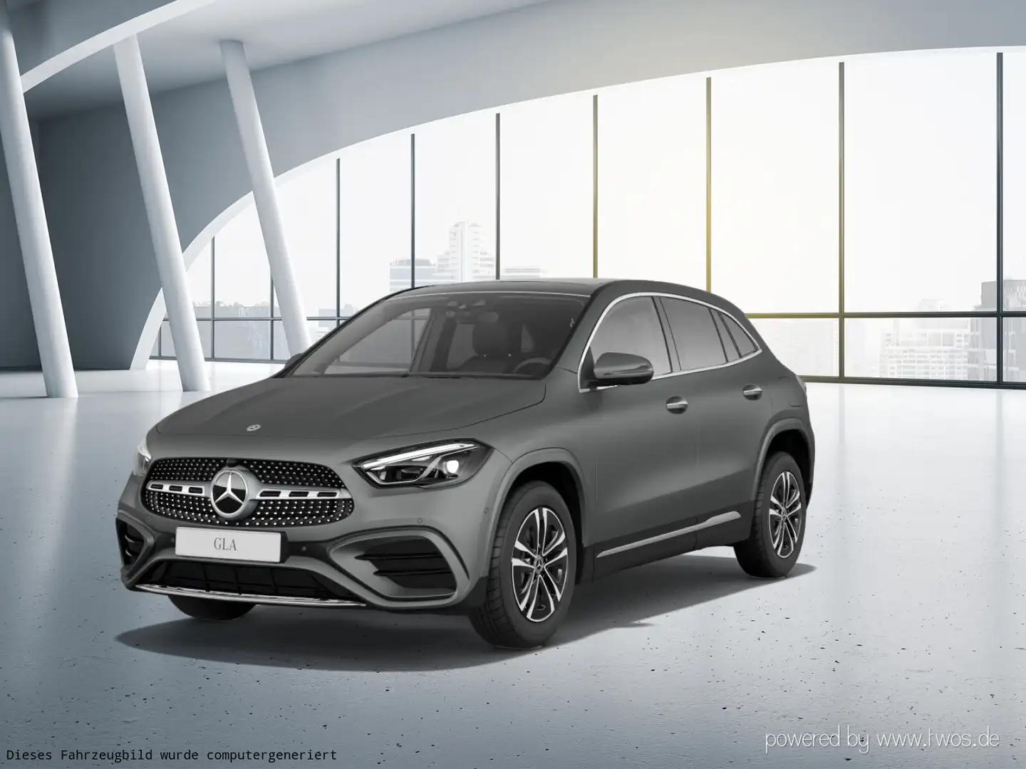Mercedes-Benz GLA 220 GLA 220 d 4M AMG Line/Pano-Dach/Distronic/Kamera Grau - 2