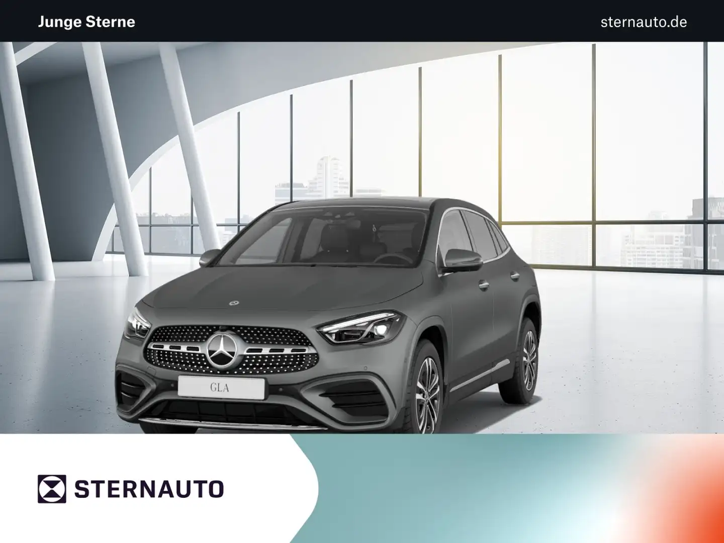 Mercedes-Benz GLA 220 GLA 220 d 4M AMG Line/Pano-Dach/Distronic/Kamera Grau - 1
