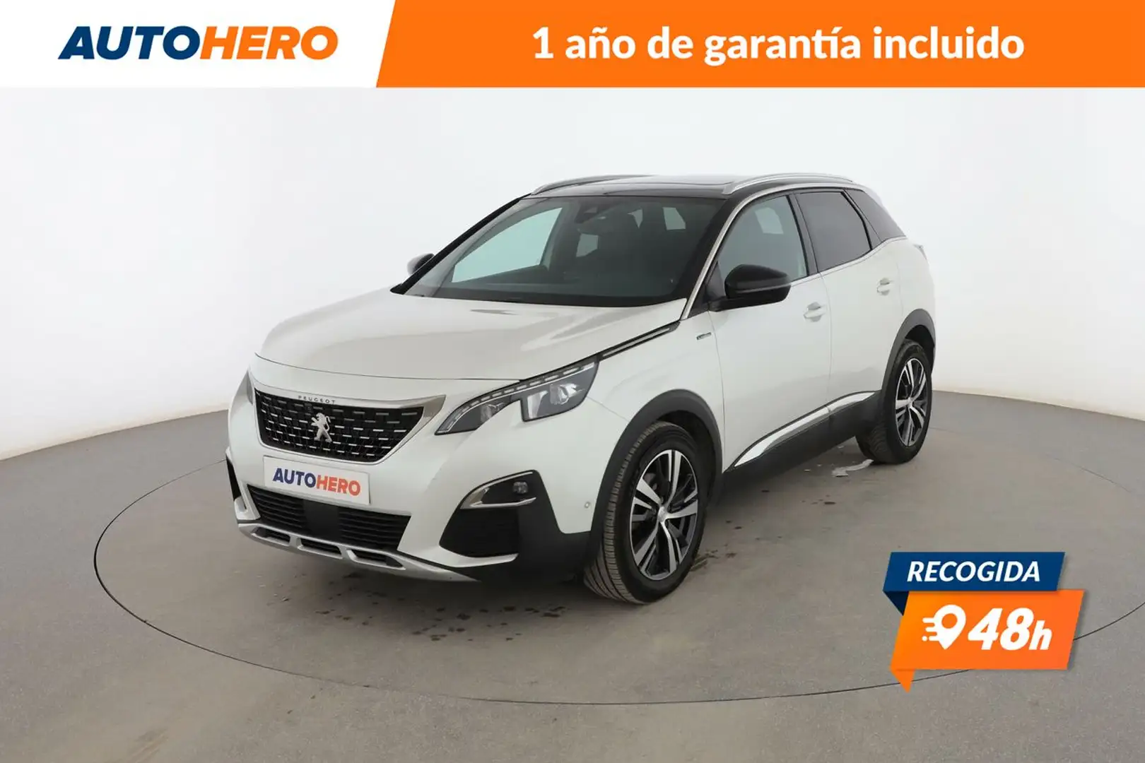 Peugeot 3008 1.6 Blue-HDi GT Line Blanco - 1