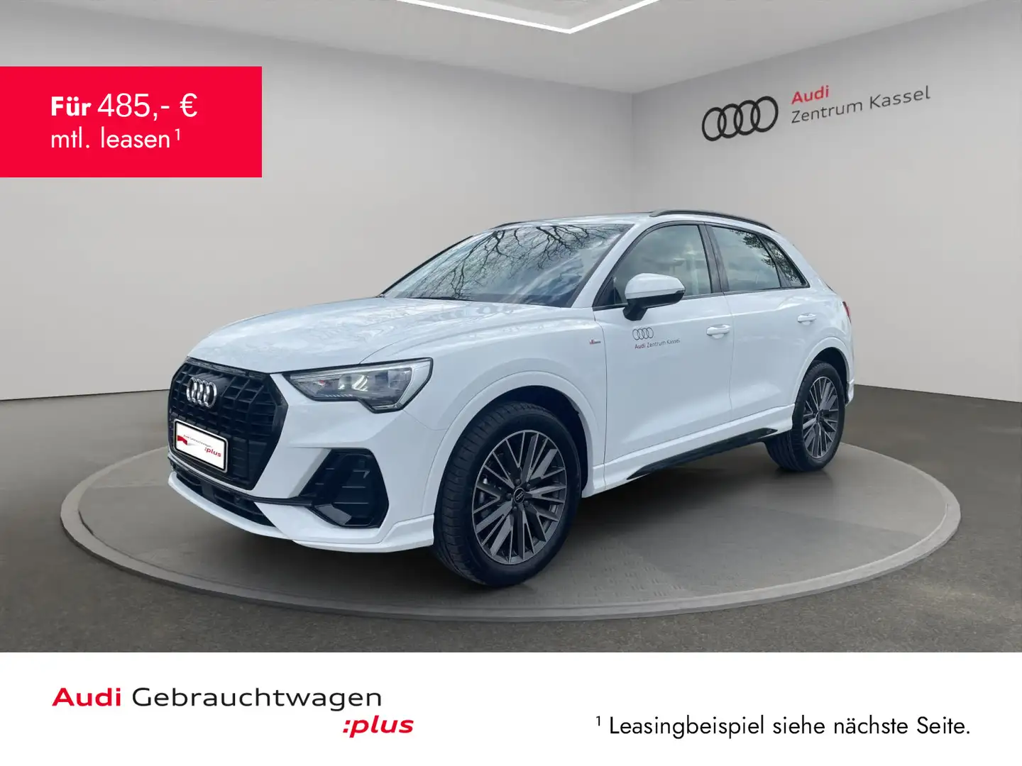 Audi Q3 S line 35 TFSI LES CarPlay 19" elektr. Koffer Weiß - 1