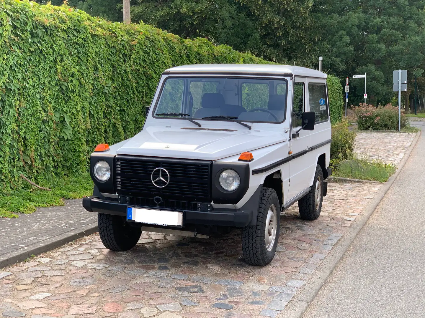 Puch G 290 GD, Typ 461, Diesel, kurzer Radstand, Heckflügeltüren, Standheizung, LKW-Zulassung Weiß - 1