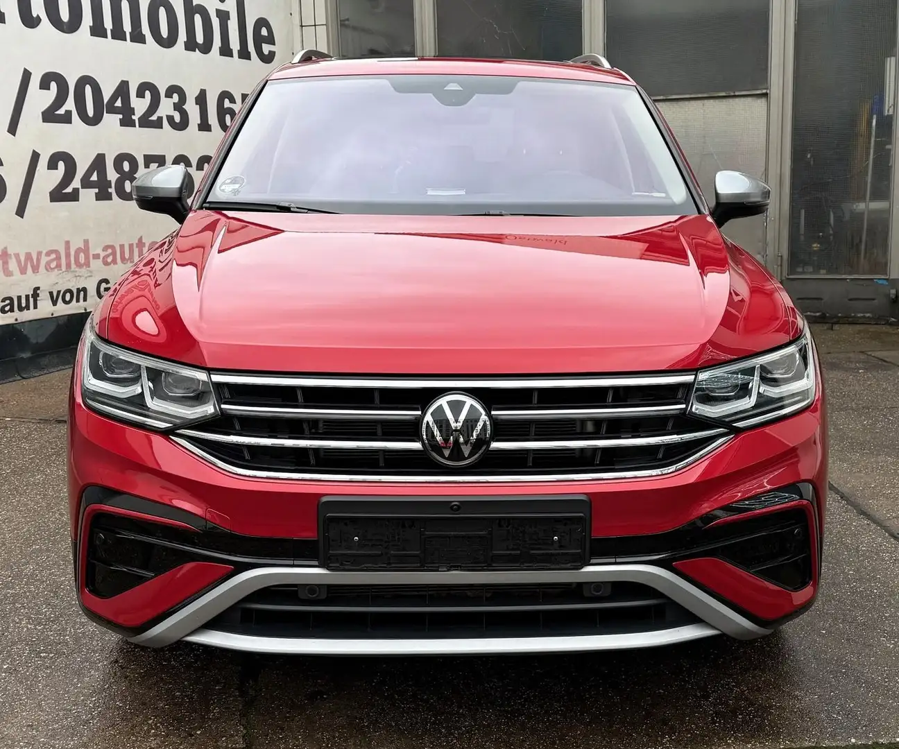 Volkswagen Tiguan Allspace Elegance 4Motion Leder Panorama Roşu - 1