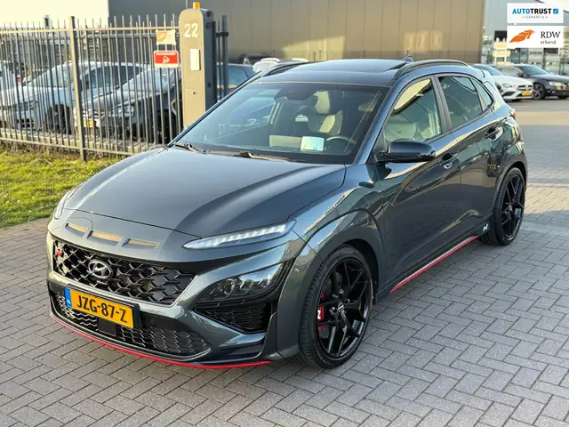 Hyundai KONA N 2.0 2022 280PK Grijs Vol opties Fabrieks-garanti