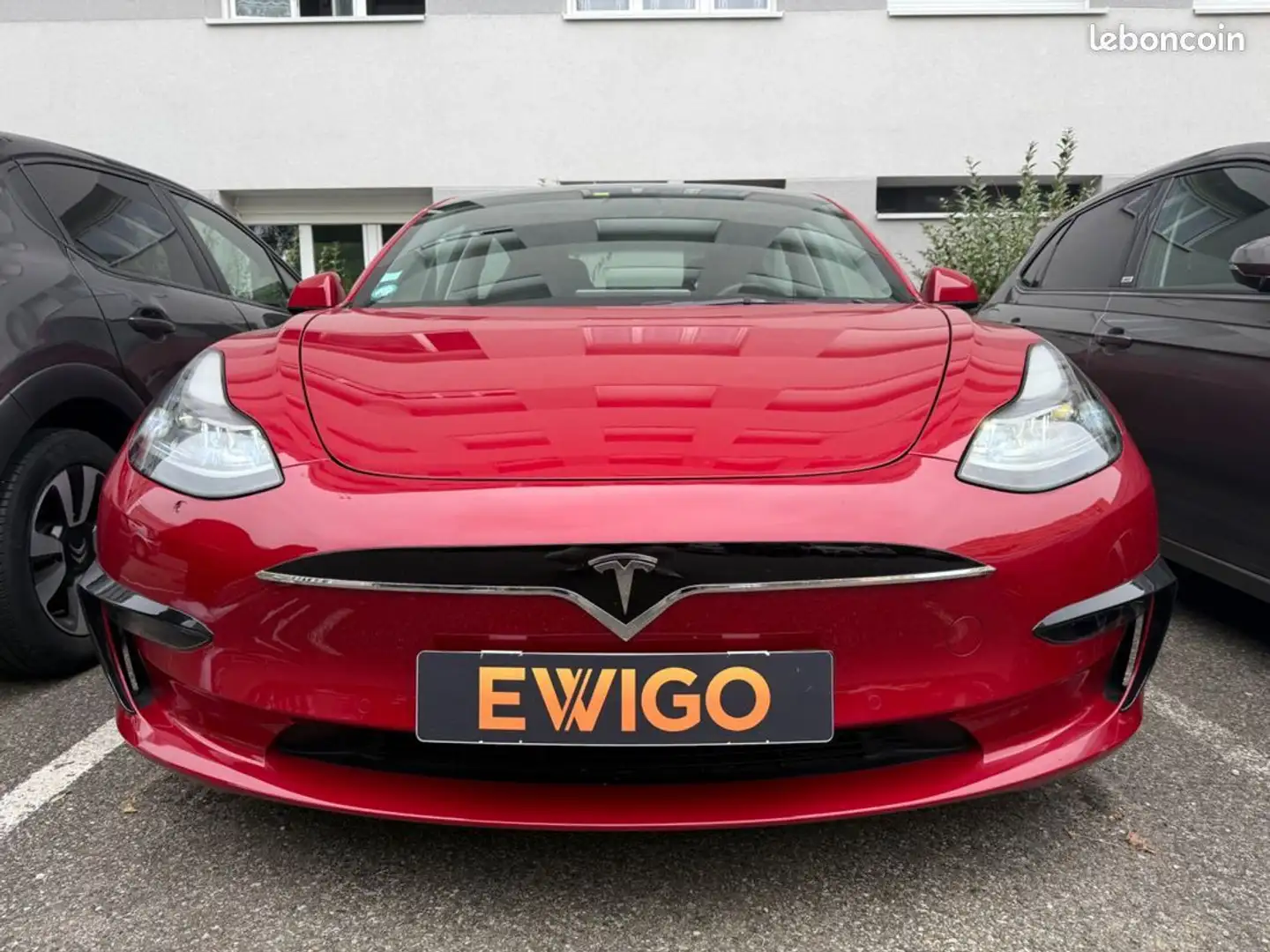 Tesla Model 3 model-3 electric 500ch (option boost) 82kwh grande-autonomie 4wd Rot - 2