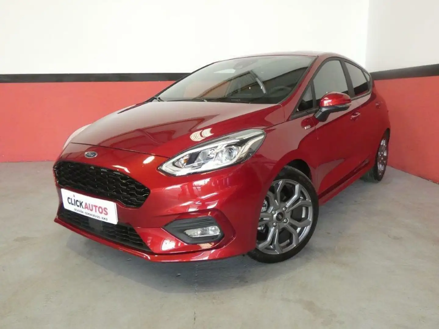 Ford Fiesta 1.0 EcoBoost S/S ST Line 95 Rojo - 1