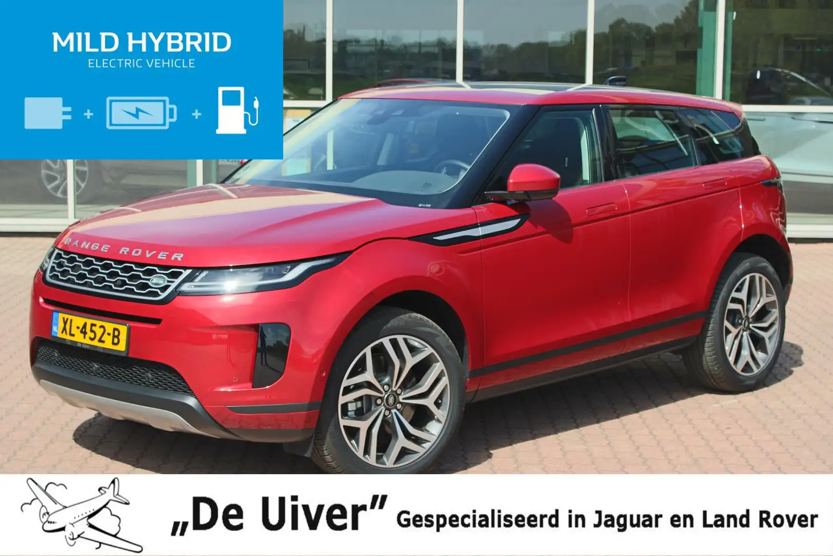 Land Rover Range Rover Evoque D180 diesel SE Cruise Control, Panoramadak, 20" Li Rood - 1