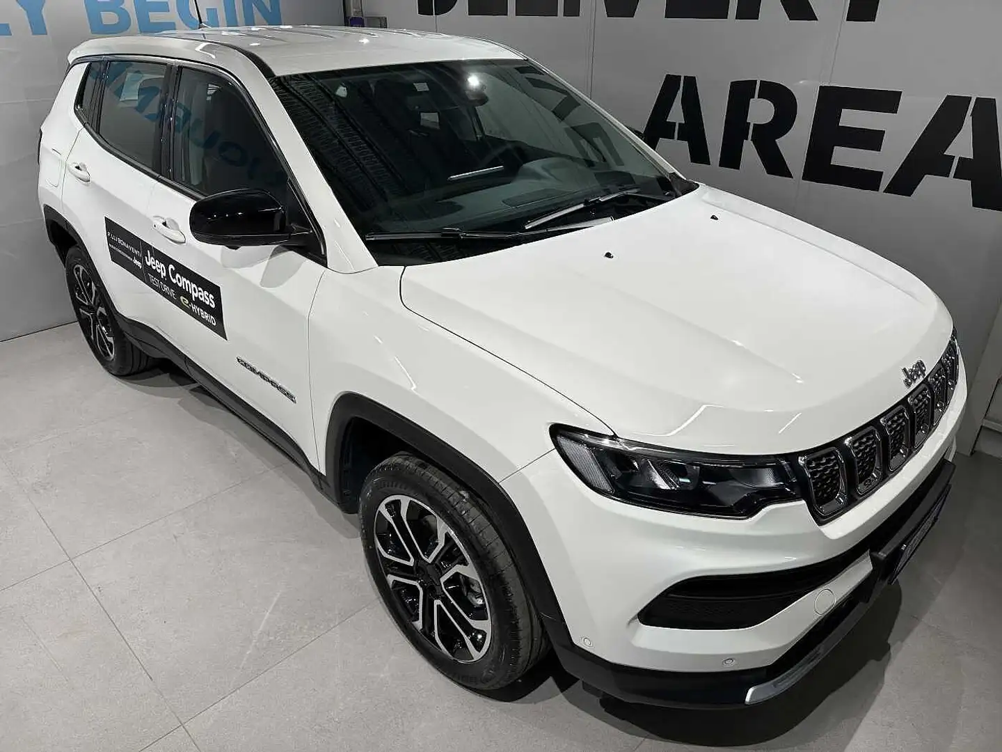 Jeep Compass 2ª serie 1.5 Turbo T4 130 CV MHEV 2WD Altitude Wit - 1