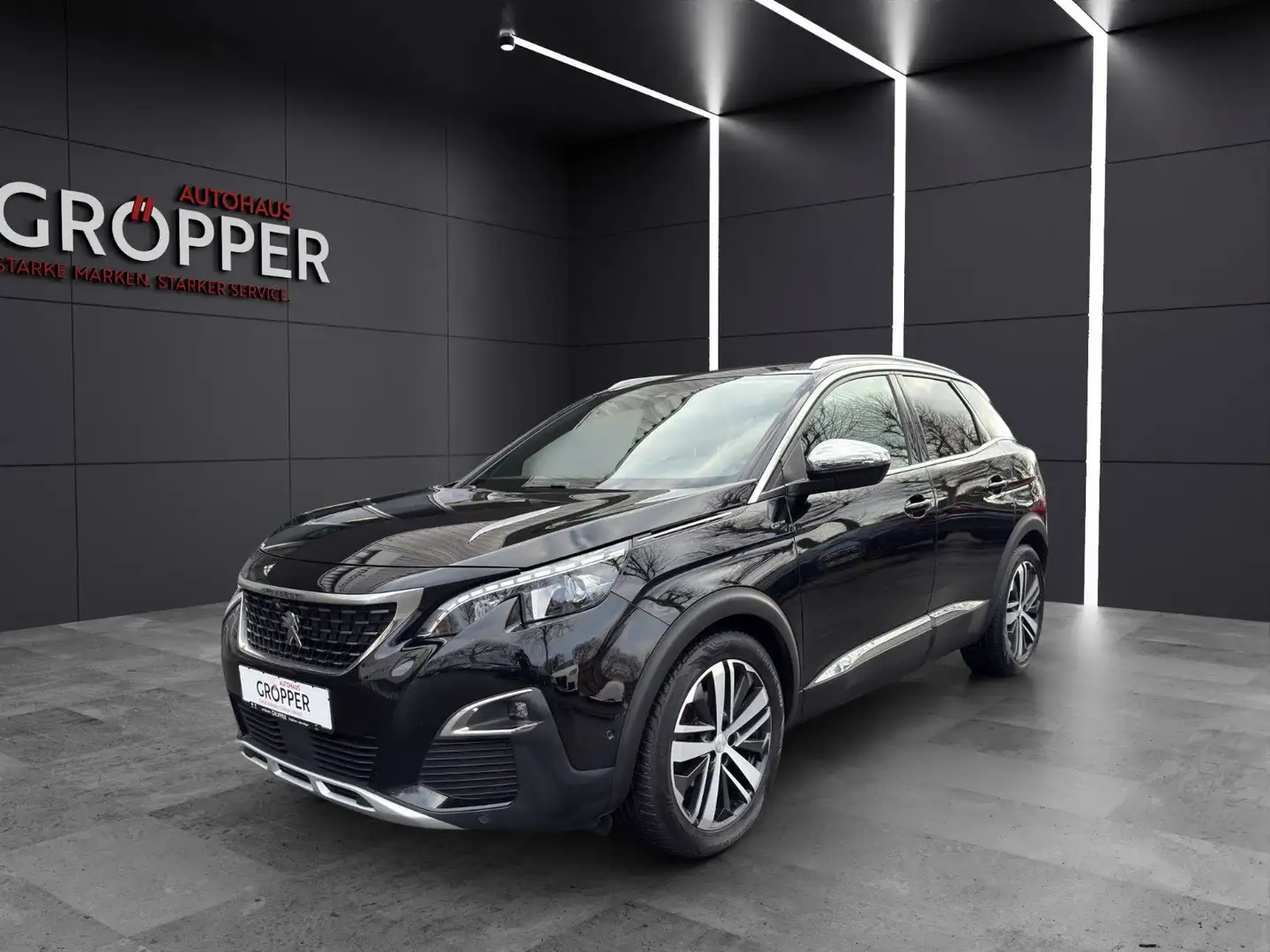 Peugeot 3008 GT Automatik/MirrorLink/ACC/SoundSystem Schwarz - 1