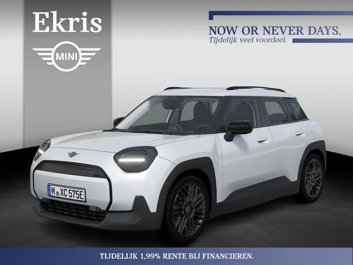 MINI Aceman E | Pakket XS + Essential Uitvoering | Actie Blanc - 1