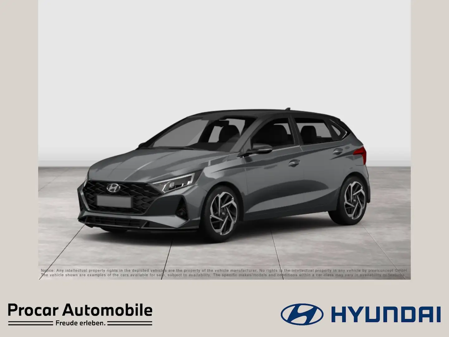 Hyundai i20 FL (MY25) 1.0 T-GDI Trend Trend RFK NAVI LM Grau - 1