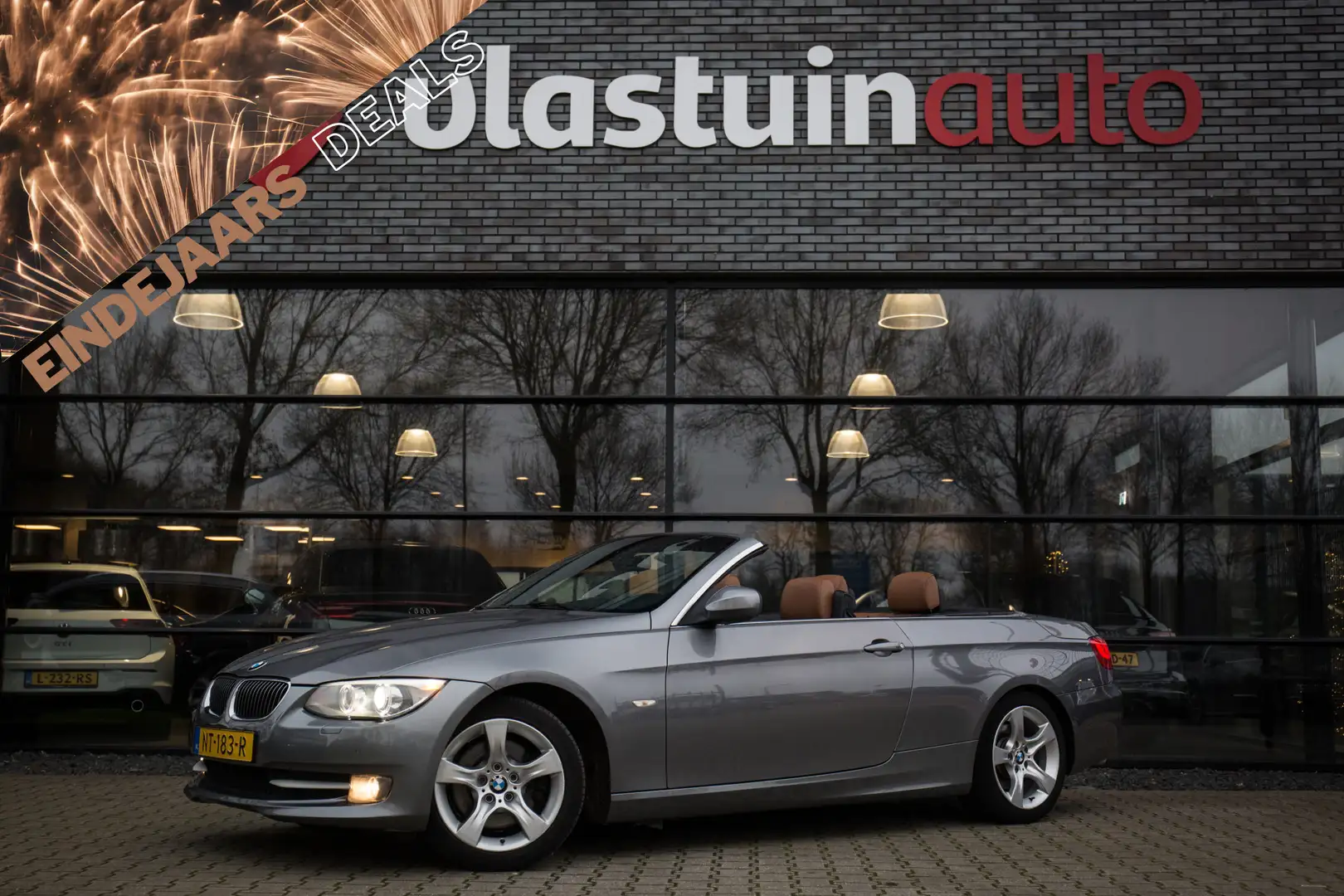 BMW 325 3-serie Cabrio 325i High Executive , Automaat, Nav Grijs - 1
