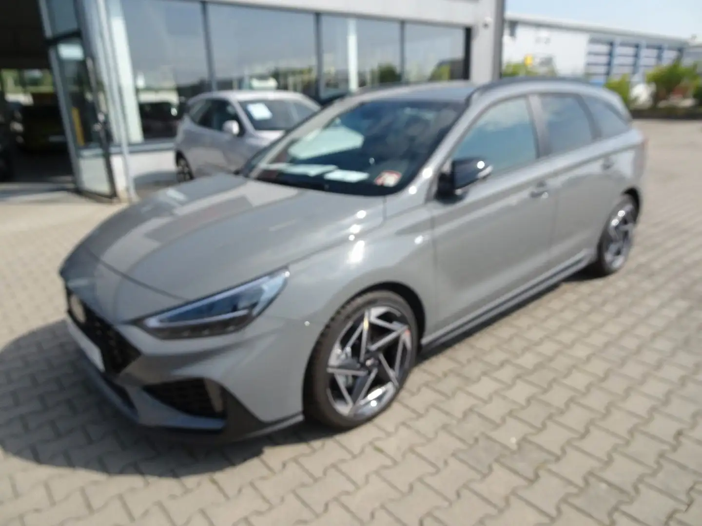 Hyundai i30 1.5 T-GDI Hybrid N Line Premium AUTOMATIK Gris - 1
