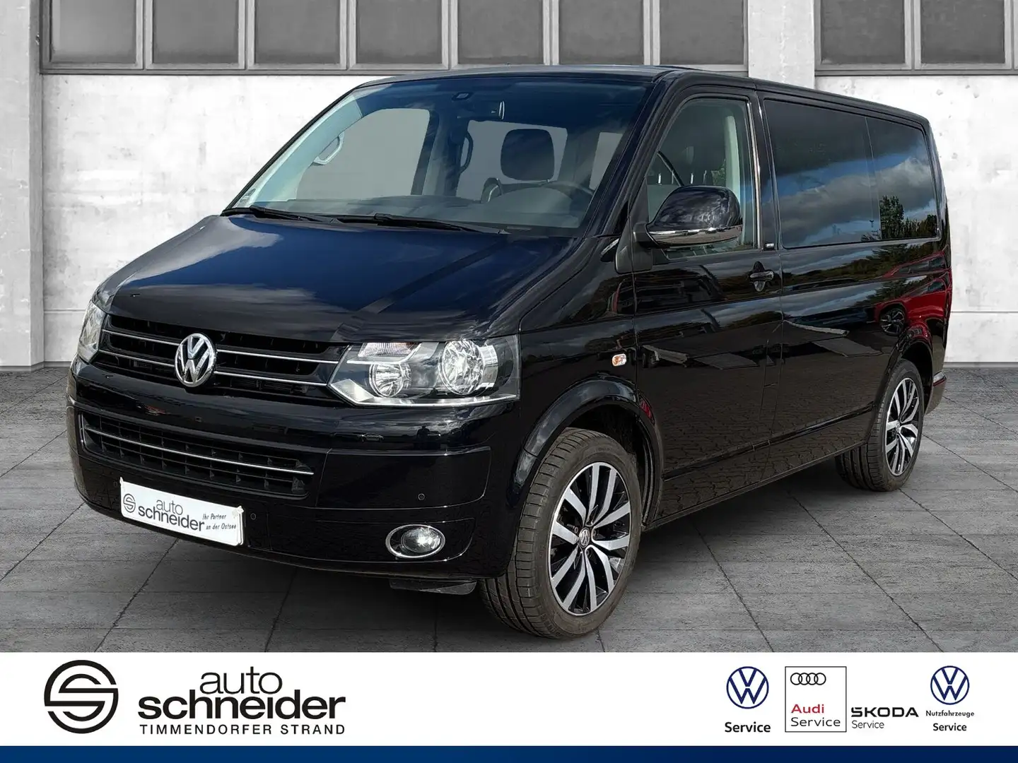 Volkswagen T5 Multivan T5 2.0 TDI Multivan Cup AHK GRA Navi Sitzheizung Schwarz - 1