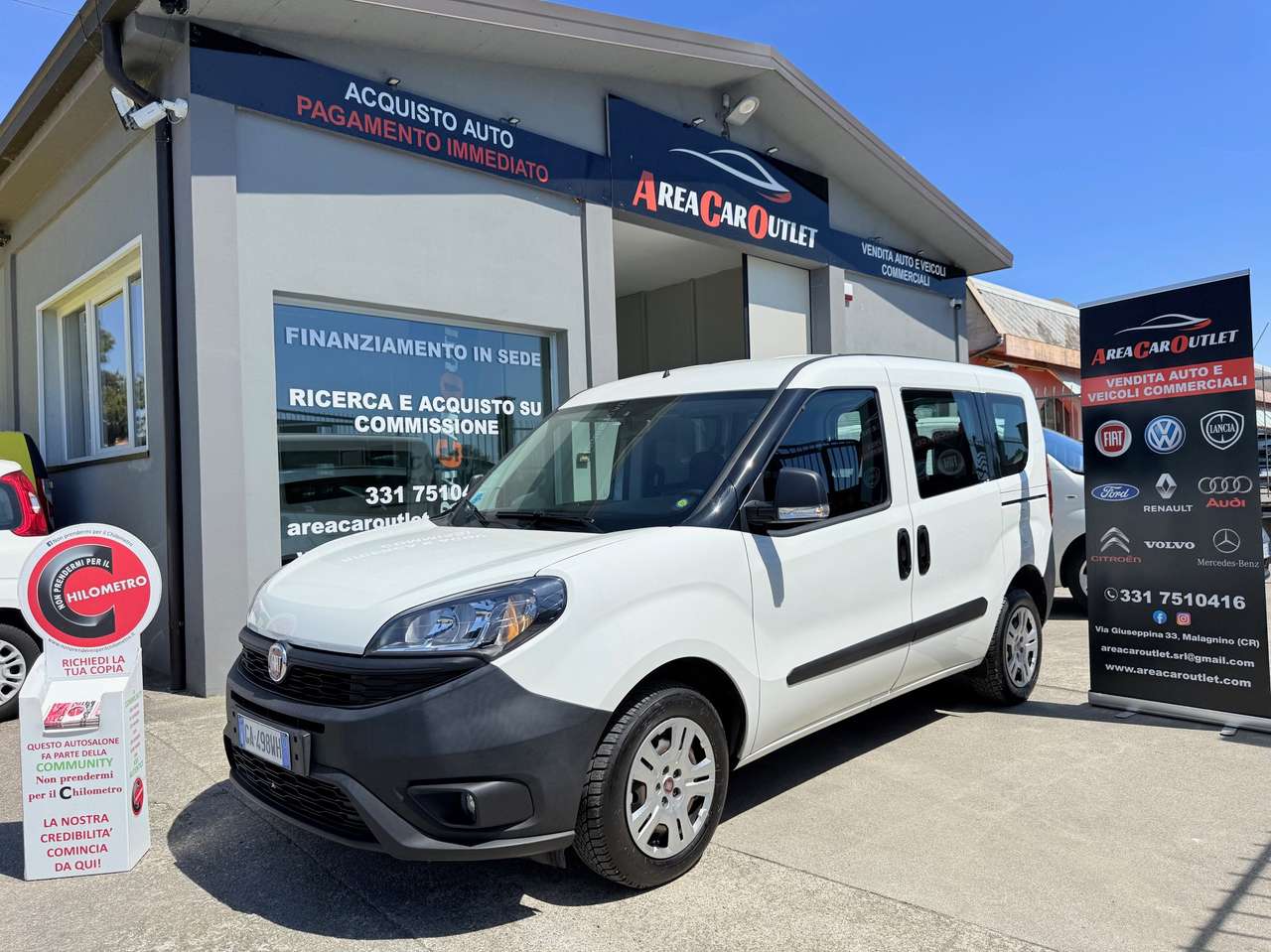 Fiat Doblo 1.3 Mjet 95cv E6D COMBI 5 POSTI*N1*AUTOCARRO*km 54.553*DECUCIBILE*TAGLIANDATO*PNEUMATICI NUOVI*GARANZIA 12 MESI