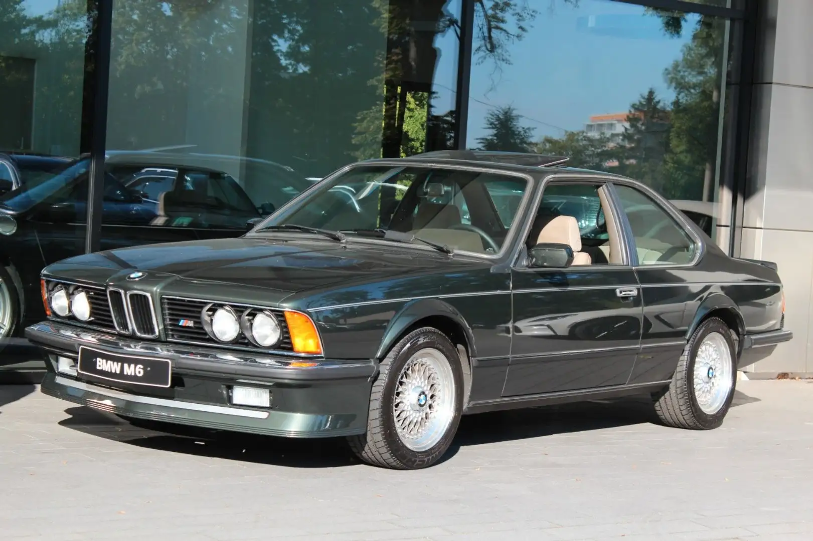 BMW 635 M635 CSI mit Buffalo-Leder / H-Zulassung Зелений - 2