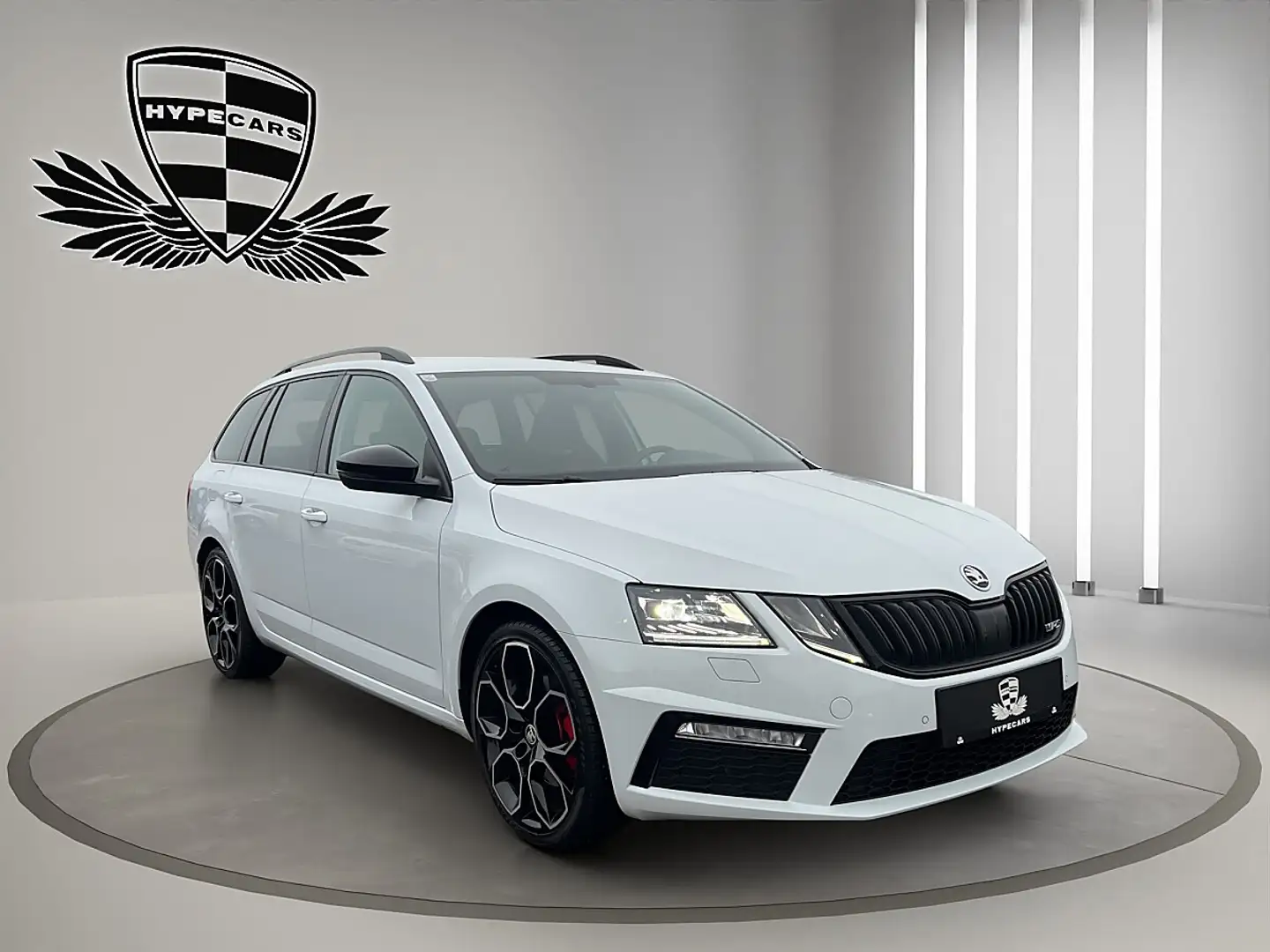 Skoda Octavia Combi RS 2,0 TDI 4x4 DSG *ERSTBESITZ*ACC*NAVI*A... Weiß - 2