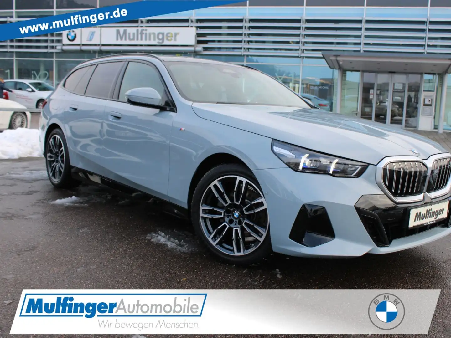 BMW 520 i T.M Sport PanoD.AHK Sitzbel.Lenkradh.ACC P+ Gris - 1