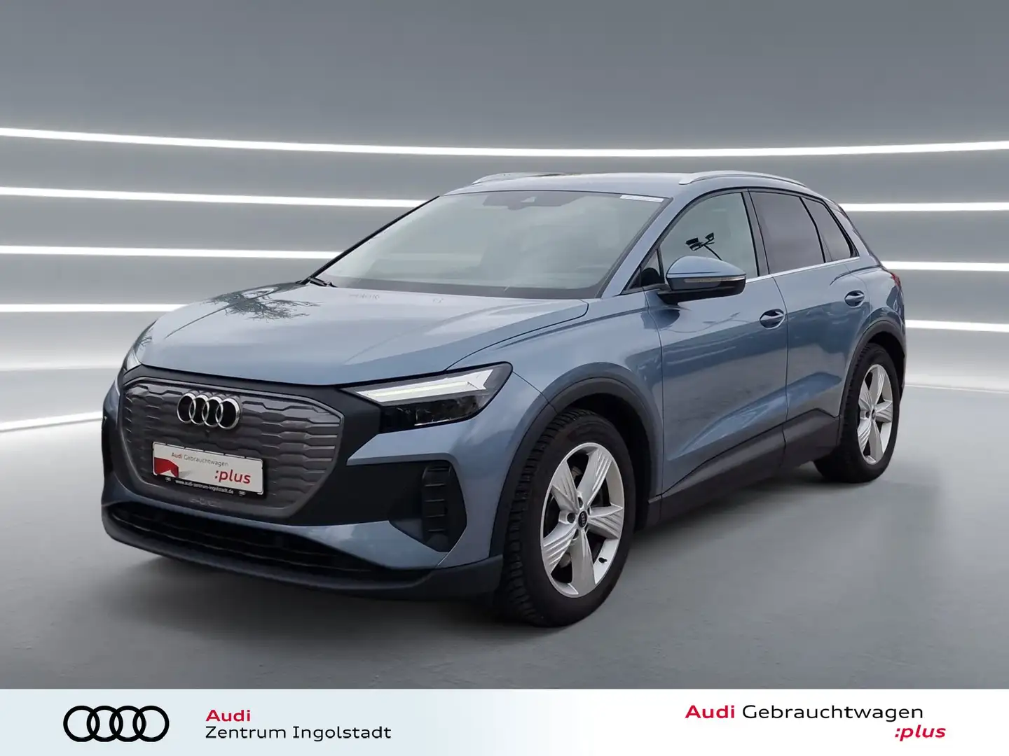 Audi Q4 e-tron 40 NAVI-pro ACC HuD Kam virtual+ 19" Blau - 2