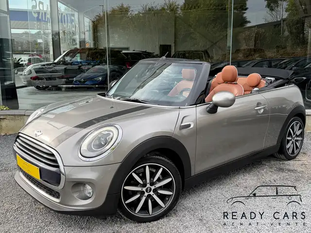 MINI Cooper Cabrio 1.5 CABRIO*EXCELLENT ETAT*CARNET FULL MINI*CUIR COGNAC*LED*NAVI