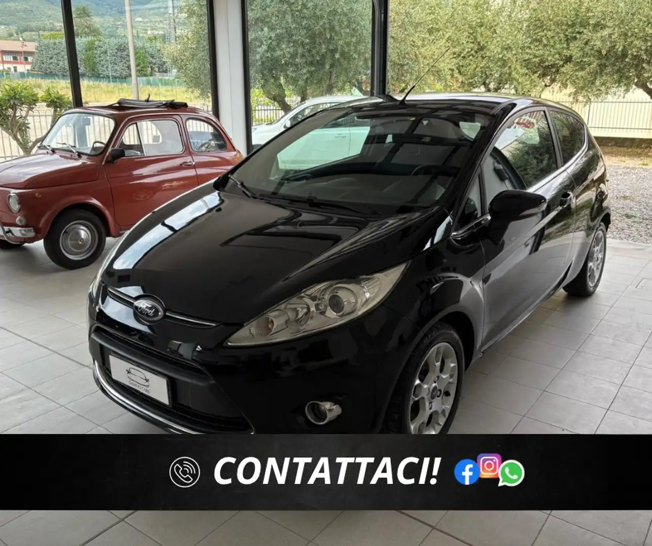Ford Fiesta Fiesta 3p 1.2 Titanium 60cv Nero - 1
