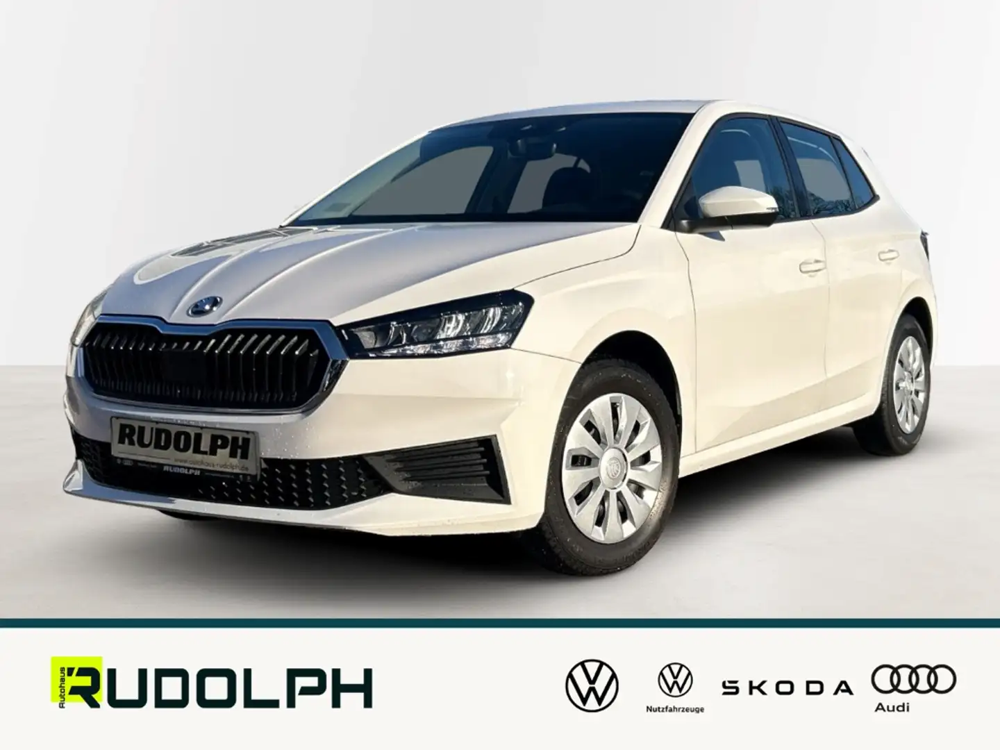 Skoda Fabia 1.0 MPI Active LED KLIMA FSE Garantie Scheckheftge Weiß - 1