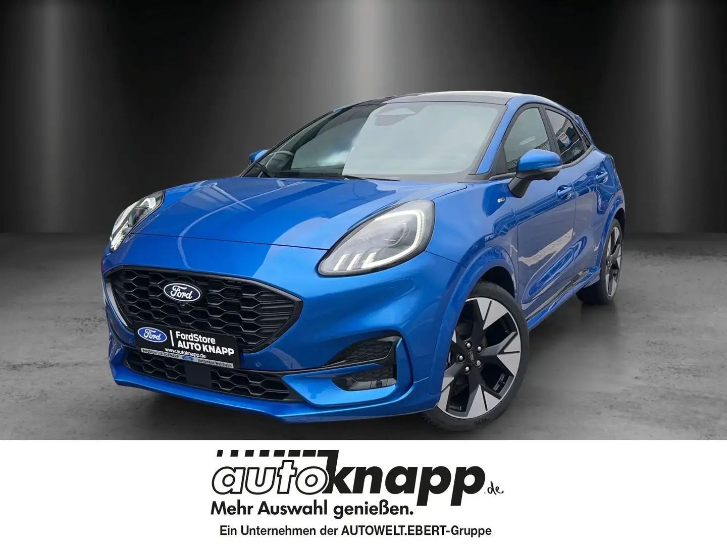 Ford Puma ST-Line X Winter Pak. LED Glasdach Alu 19 Z Blu/Azzurro - 1